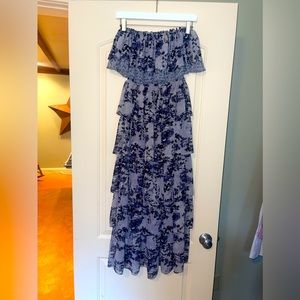 MISA off the shoulders dress XS -Blues